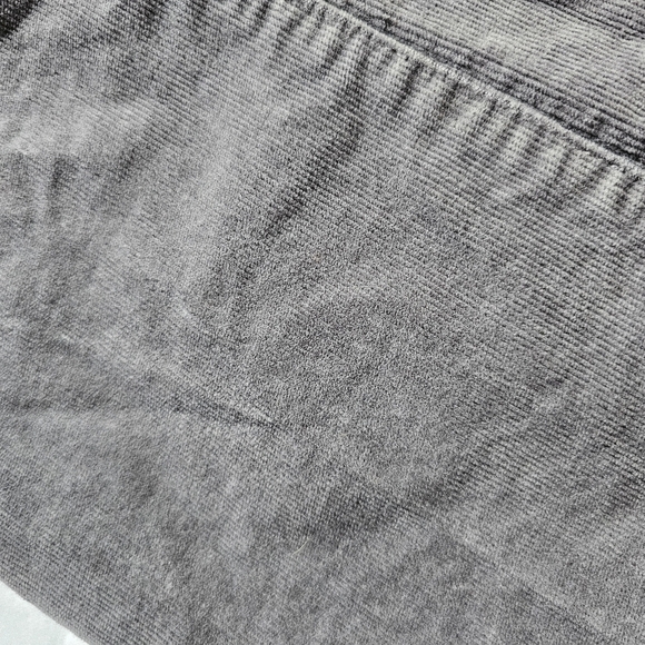 JAG gray corduroy lowrise boot leg y2k 70's stretchy retro western pants Size 10 - Picture 2 of 8